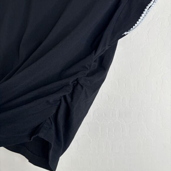 Madewell Side Cinch Muscle Tee Black - Picture 6 of 7